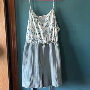 Floral Strappy romper
